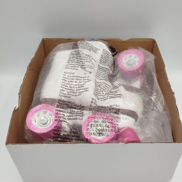 Chicago Skates Girl's Classic Roller Rink Quad Skates Child SZ 10 J ST# CRS1900 - Picture 2 of 16